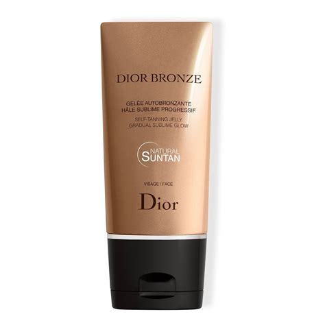 dior bronze self tanning gel